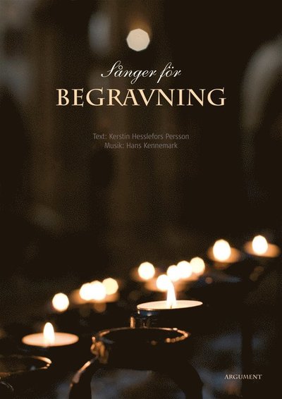 Cover for Kerstin Hesslefors Persson · Sånger för begravning (Spiral Book) (2008)