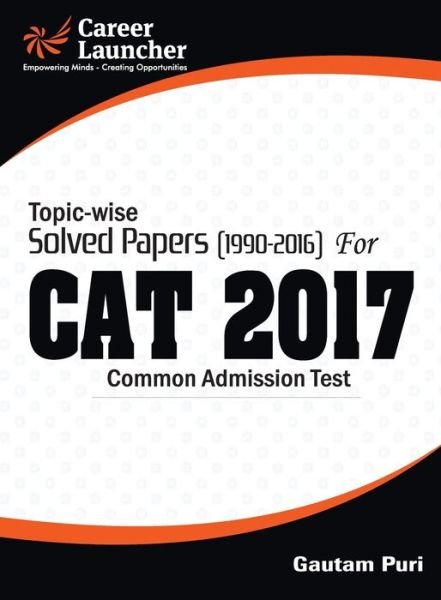 Cover for CAT 2017 -27 Topic-Wise &amp; Year-Wise (Pocketbok) (2017)