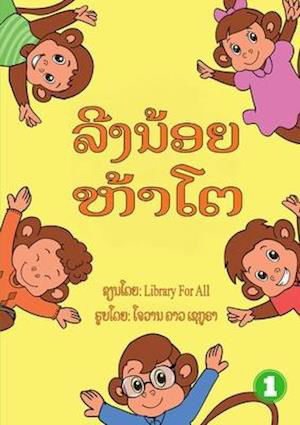 Cover for Library for All · Five Little Monkeys (Lao edition) / ???????????? (Paperback Book) (2020)