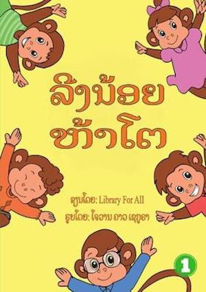 Cover for Library for All · Five Little Monkeys (Lao edition) / ???????????? (Pocketbok) (2020)