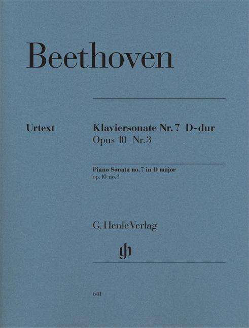 Cover for Beethoven · Kl.sonate D-Dur op.10,3.HN641 (Book) (2018)
