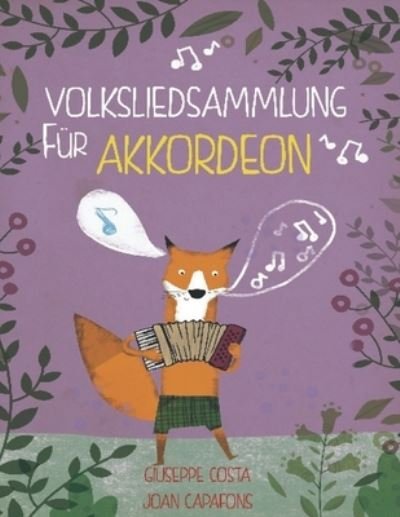 Cover for Joan Capafons · Volksliedsammlung Fur Akkordeon (Pocketbok) (2020)