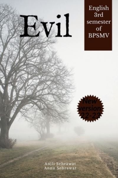 Cover for Anjli Sehrawat · Evil (Paperback Book) (2022)