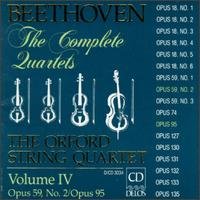 Beethoven - Orford String Quartet - Muziek - DELOS - 0013491303420 - 27 juni 2011