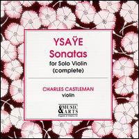 Cover for Castleman · Sonatas for Solo Violin (CD) (2010)