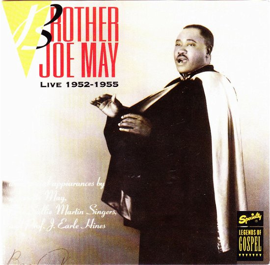 Live 1952-1955 - Brother Joe May  - Music - Ace - 0022211705420 - 