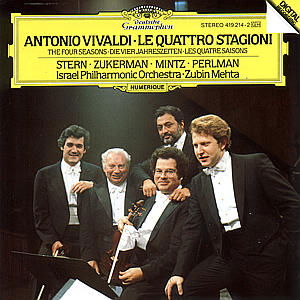 Four Seasons - A. Vivaldi - Musiikki - DEUTSCHE GRAMMOPHON - 0028941921420 - keskiviikko 8. lokakuuta 1986