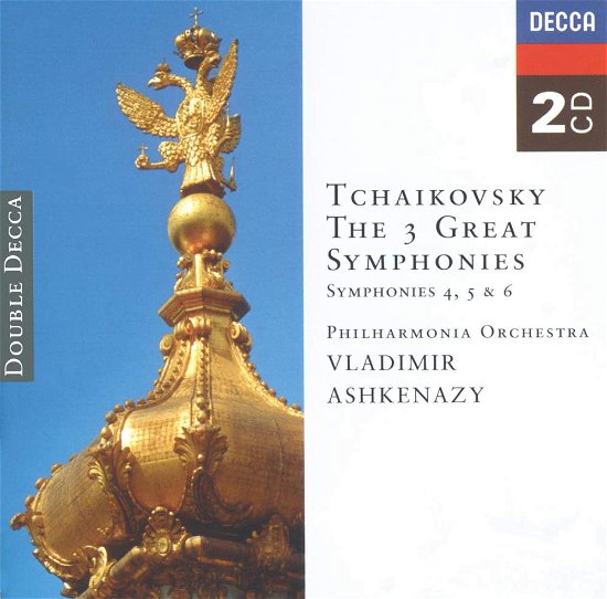 Cover for Vladimir Ashkenazy · Tchaikovsky: Symphonies 4-6 (CD) (2001)