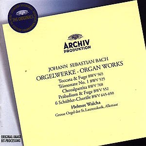 Cover for Walcha Helmut · Bach: Organ Works (CD) (2001)