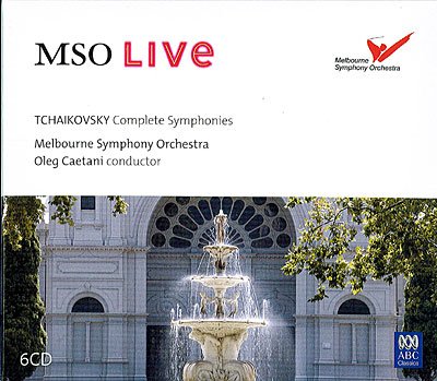 Cover for Melbourne Symphony Orchestra · Mso Live: Complete Tchaikovsky Symphonies (CD) (2008)