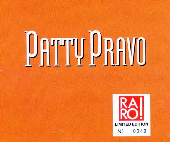 Cover for Pravo Patty · Patty Pravo (CD) (2018)