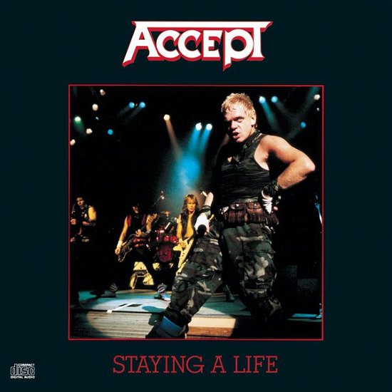 Cover for Accept · Staying a Life (CD) (1990)