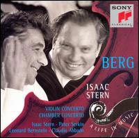 Cover for Berg / Stern / Serkin / Bernstein / Abbado · Violin Concerto / Chamber Concerto (CD) (1995)