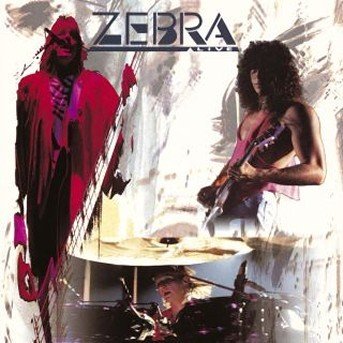 Cover for Zebra · Live-Zebra (CD) (1990)