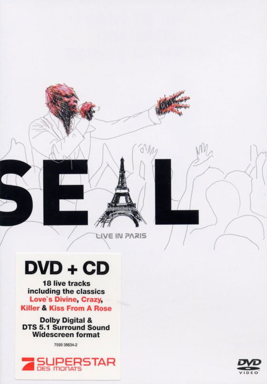 Live in Paris - Seal - Filmes - WARNER - 0075993863420 - 6 de junho de 2005