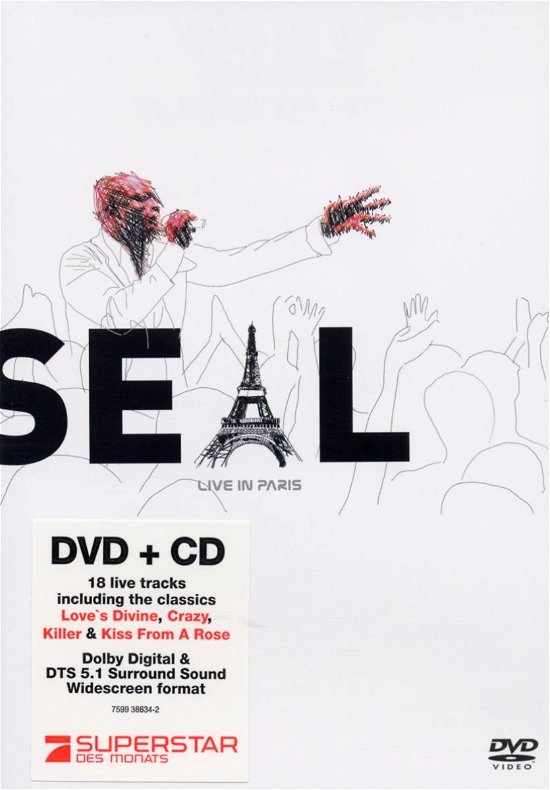 Cover for Seal · Live in Paris (DVD) (2005)