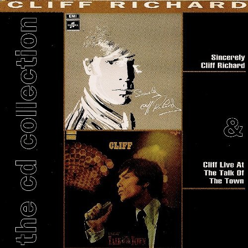 Cover for Cliff Richard · Sincerely Cliff Richard / Cliff Live At The Talk Of The Town (CD) (1992)