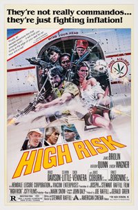 Cover for DVD · High Risk (DVD) (2021)