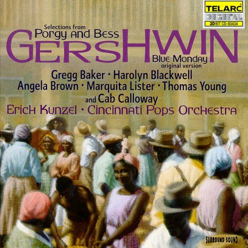 Porgy & Bess - Kunzel, Erich, Cincinnati Pops Orchestra, Gershwin, George - Muziek - Telarc Classical - 0089408043420 - 13 mei 1999