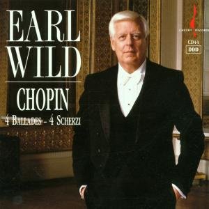 Cover for Chopin · 4 Ballads &amp; 4 Scherz (CD) (1994)