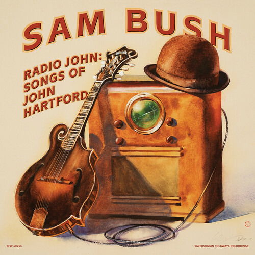 Radio John: Songs Of John Hartford - Sam Bush - Musik - SMITHSONIAN FOLKWAYS - 0093074025420 - 11. november 2022