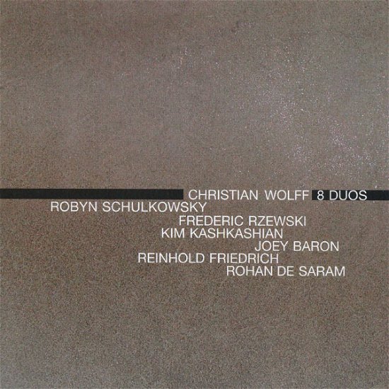 Cover for C. Wolff · 8 Duos (CD) (2015)