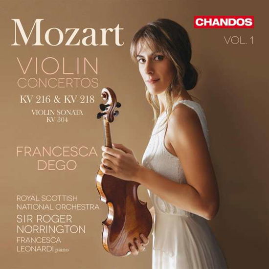 Cover for Dego, Francesca / Sir Roger Norrington · Mozart Violin Concertos Kv 216 &amp; Kv 218 (CD) (2021)