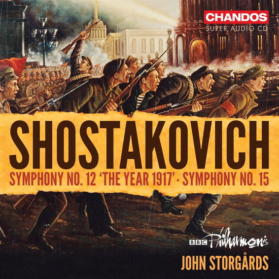 Shostakovich Symphony No. 12 'the Year 1917' & No. 15 - Bbc Philharmonic - Música - CHANDOS - 0095115533420 - 3 de março de 2023