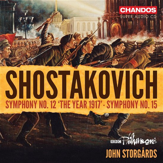 Cover for Bbc Philharmonic / Storgards · Dmitri Shostakovich: Symphonies Nos. 12 And 15 (CD) (2023)