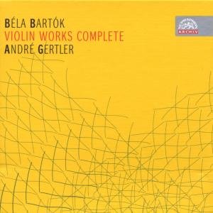 Complete Violin Works - Bartok,bela / Suk / Andersen / Ferencsik / Ancerl - Musik - SUPRAPHON - 0099925392420 - 27. november 2007