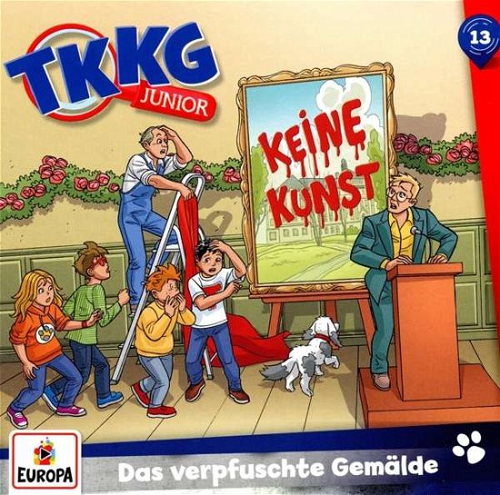 Cover for Tkkg Junior · 013/das Verpfuschte Gemälde (CD) (2020)