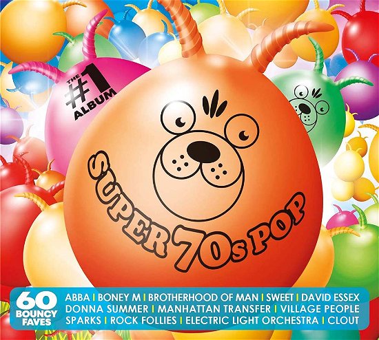 Cover for Super 70s Pop the #1 Album · The #1 Album: Super 70s Pop (CD) (2020)