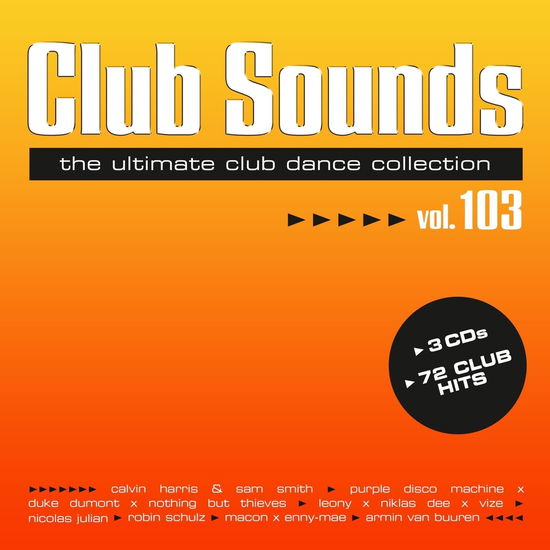 Cover for Club Sounds Vol. 103 (CD) (2023)