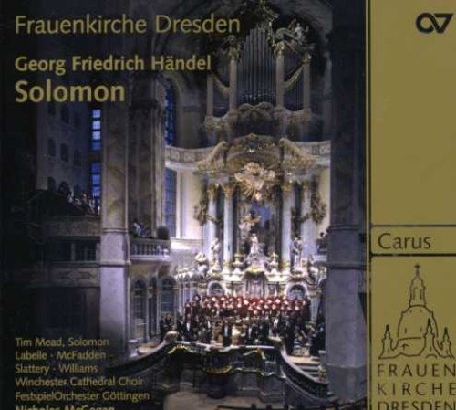 Cover for Handel Georg Friedrich · Solomon (CD) (2007)