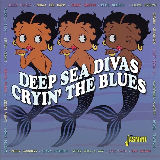 Cover for Various Artists · Cryin The Blues - Deep Sea Divas (CD) (2023)