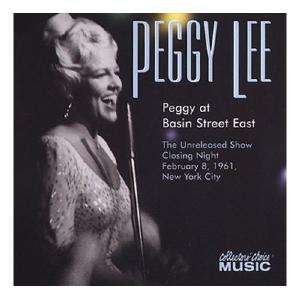 Cover for Peggy Lee · At Basin Str. East (CD) (2008)