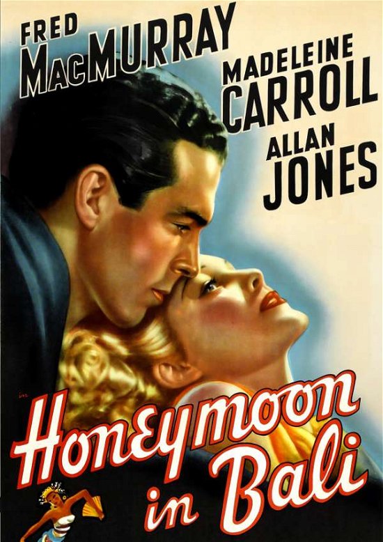 Cover for Honeymoon in Bali (DVD) (2015)
