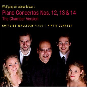 Cover for Wallisch,Gottlieb / Piatti Quartet · Mozart Piano Concertos (SACD) (2013)