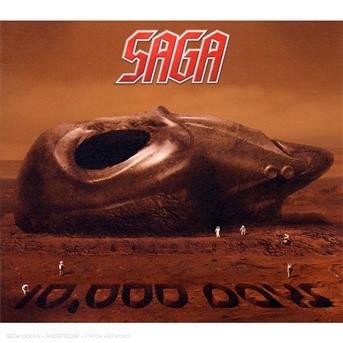 Cover for Saga · Saga-10000 Days (CD) [Digipak] (2007)