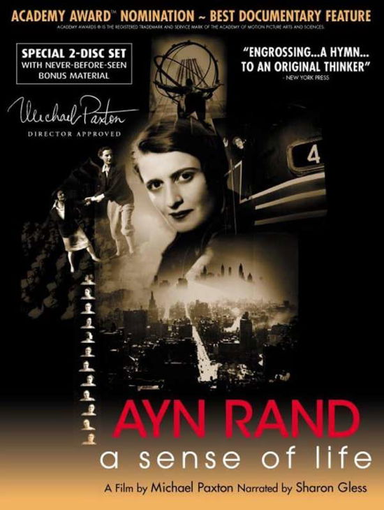 Cover for Ayn Rand: Sense of Life (DVD) (2004)