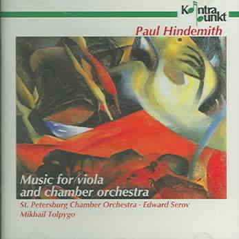 Music For Viola And Chamb - P. Hindemith - Musiikki - KONTRAPUNKT - 0716043229420 - tiistai 8. kesäkuuta 1999