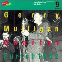 Cover for Gerry Mulligan Quartet · Swiss Radio Days Jazz Series Vol. 9 - Zu (CD)