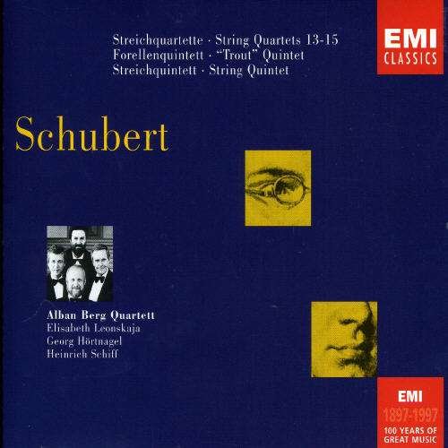 Schubert: Quartets & Trout - Alban Berg Quartet - Música - EMI - 0724356614420 - 10 de abril de 2007