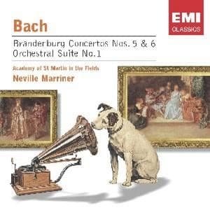 Cover for J.s. Bach · Academy Of St Martin In The Fields / Marriner Sir Neville - Brandeburg Concertos Nos. 5 &amp; 6 (CD) (2010)