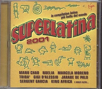 Cover for Aa.vv. · Superlatina 2001 (CD) (2001)