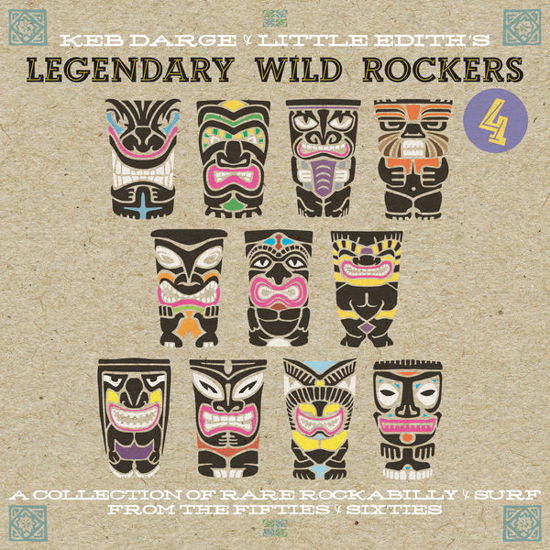 Keb Darge & Little Edith's Legendary Wild Rockers 4 - V/A - Musique - K7 - 0730003126420 - 3 juillet 2014