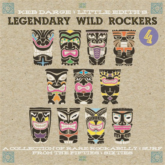 Keb Darge & Little Edith's Legendary Wild Rockers 4 - V/A - Muziek - K7 - 0730003126420 - 3 juli 2014
