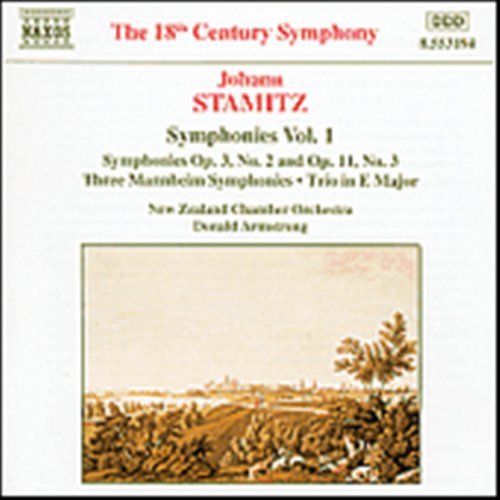 Stamitzsymphony 2 - New Zealand Cotavernier - Musiikki - NAXOS - 0730099419420 - keskiviikko 14. helmikuuta 1996