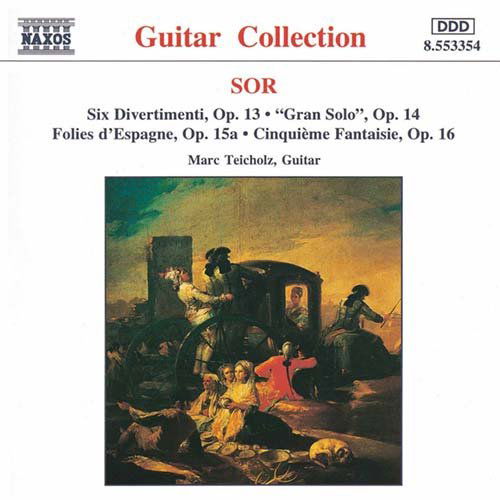 Cover for Sor / Teicholz · Guitar Music (CD) (1996)