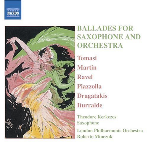 Cover for Tomasi / Martin / Ravel / Piazz · Ballads for Saxophone &amp; Orchestra (CD) (2004)